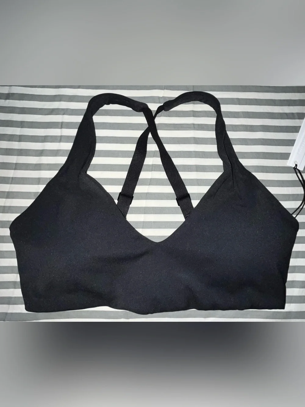 Paragon Fitwear RecStretch Apex Sports Bra & AirLift Track Short in Black Size M